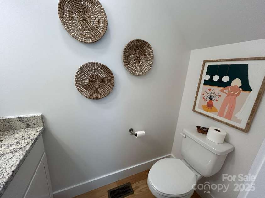 24 Wheeler Road, Weaverville, NC 28787.  MLS# CAR4252449, YatesRealty ID 24830. Half Bath on Main