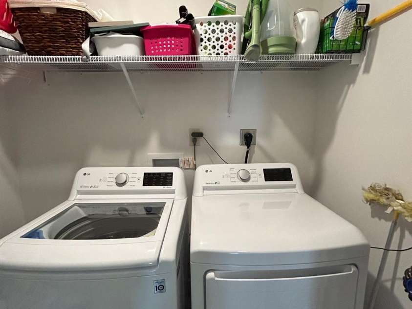 24 Wheeler Road, Weaverville, NC 28787.  MLS# CAR4252449, YatesRealty ID 24830. Washer Dryer Area