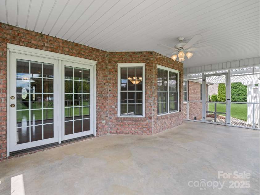2872 Wheat Field Court, Lincolnton, NC 28092.  MLS# CAR4271500, YatesRealty ID 24831. SCREENED PORCH