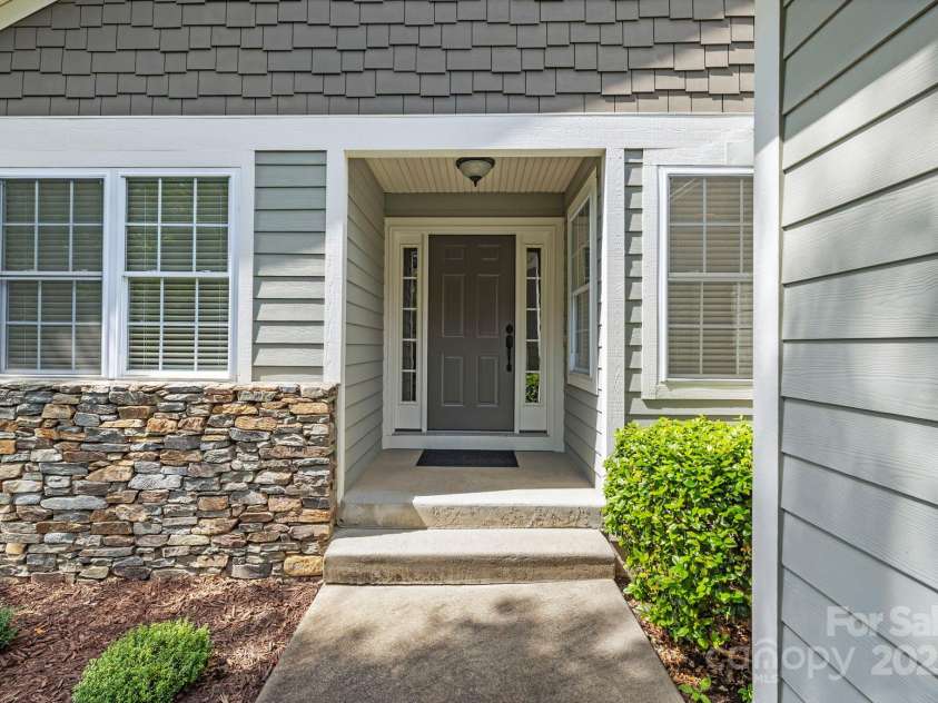 241 Fairway View Drive, Etowah, NC 28729.  MLS# CAR4304614, YatesRealty ID 2484. Lovely front entrance