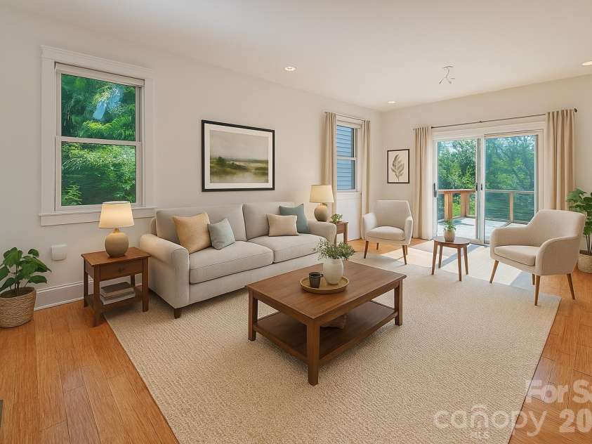 60 Sunrise Drive, Asheville, NC 28806.  MLS# CAR4300422, YatesRealty ID 2484. Virtually Staged