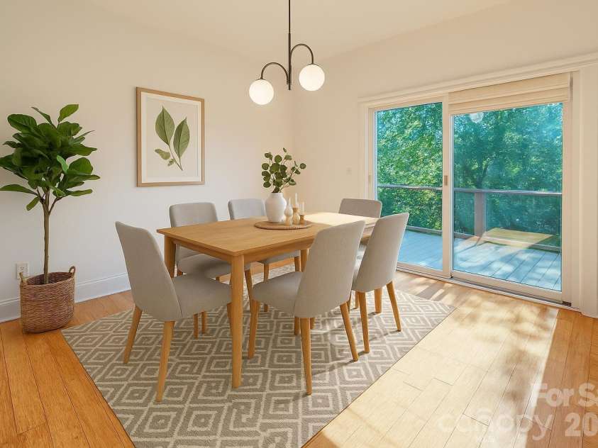 60 Sunrise Drive, Asheville, NC 28806.  MLS# CAR4300422, YatesRealty ID 2484. Virtually Staged