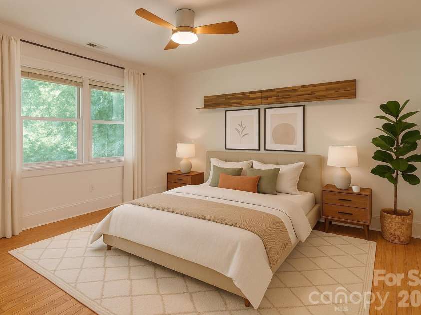 60 Sunrise Drive, Asheville, NC 28806.  MLS# CAR4300422, YatesRealty ID 2484. Virtually staged