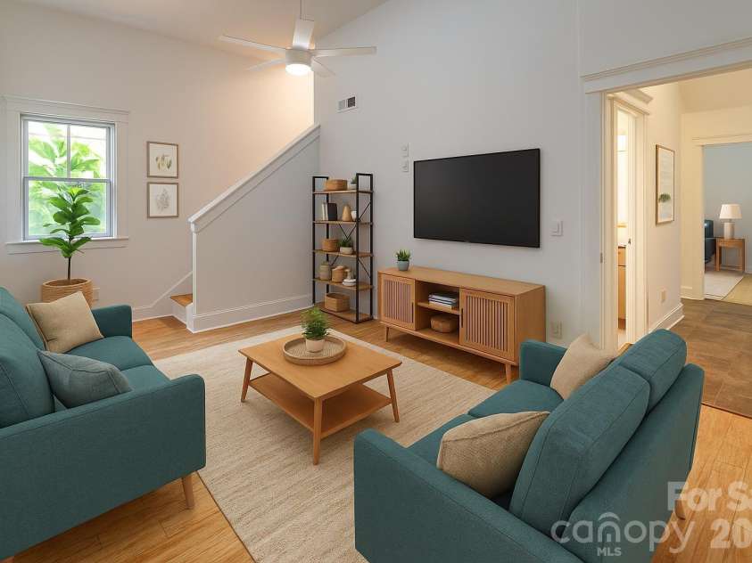 60 Sunrise Drive, Asheville, NC 28806.  MLS# CAR4300422, YatesRealty ID 2484. Virtually Staged