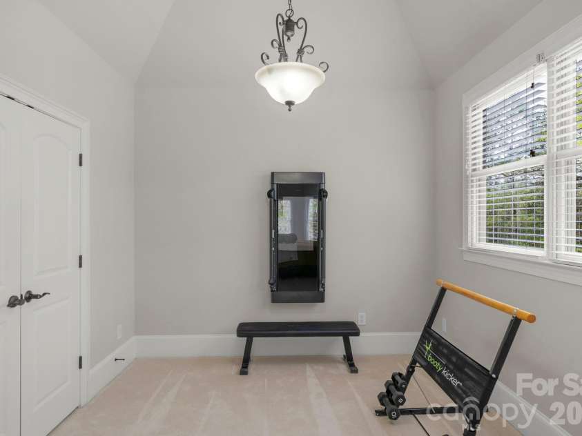 4017 Beechwood Spring Lane, Belmont, NC 28012.  MLS# CAR4364266, YatesRealty ID 24840. SITTING/EXERCISE AREA