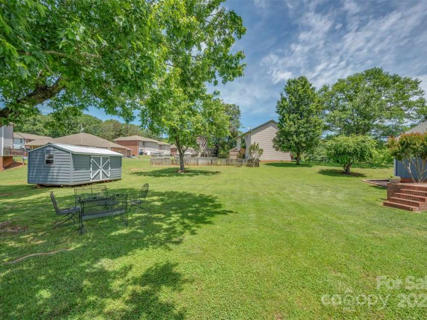 136 Coventry Lane, Forest City, NC 28043.  MLS# CAR4258778, YatesRealty ID 24850. Storage Building