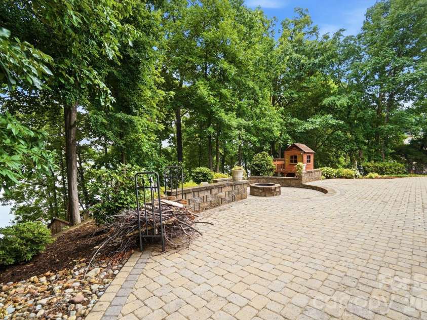221 Whiterock Drive, Mount Holly, NC 28120.  MLS# CAR4374843, YatesRealty ID 24854. View from patio