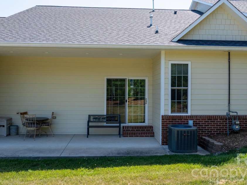 202 Ivy Court, Morganton, NC 28655.  MLS# CAR4384932, YatesRealty ID 24874. Back grilling porch
