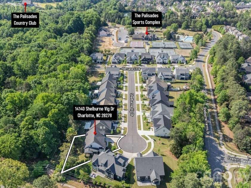 14140 Shelburne Village Drive, Charlotte, NC 28278.  MLS# CAR4375339, YatesRealty ID 24877. 
