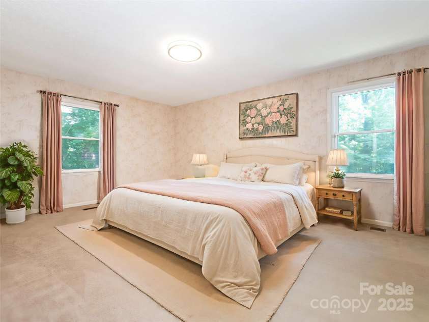 2222 Hearthstone Drive, Gastonia, NC 28056.  MLS# CAR4256250, YatesRealty ID 24878. Primary Bedroom *Virtually Staged*