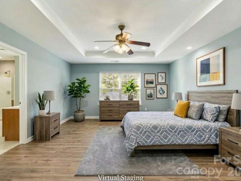 2632 Windsor Chase Drive, Matthews, NC 28105.  MLS# CAR4304091, YatesRealty ID 24879. Virtually Staged
