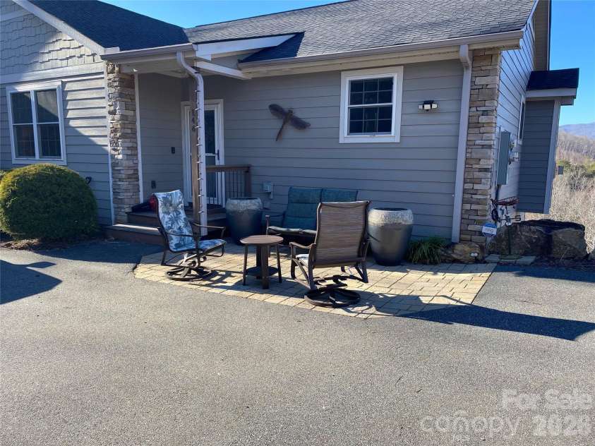 146 Red Hawk Knoll, Lake Lure, NC 28746.  MLS# CAR4334221, YatesRealty ID 2488. New front patio added