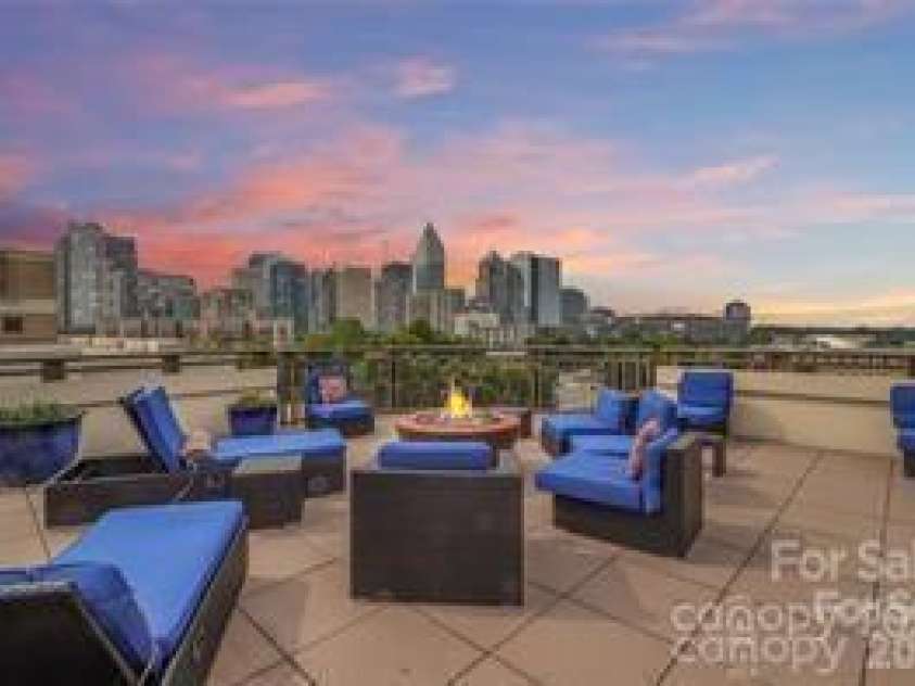 718 Trade Street, Charlotte, NC 28202.  MLS# CAR4393877, YatesRealty ID 2488. Rooftop