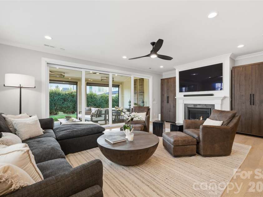 1016 Thatcher Way, Fort Mill, SC 29715.  MLS# CAR4337536, YatesRealty ID 24880. Living Area With Fireplace