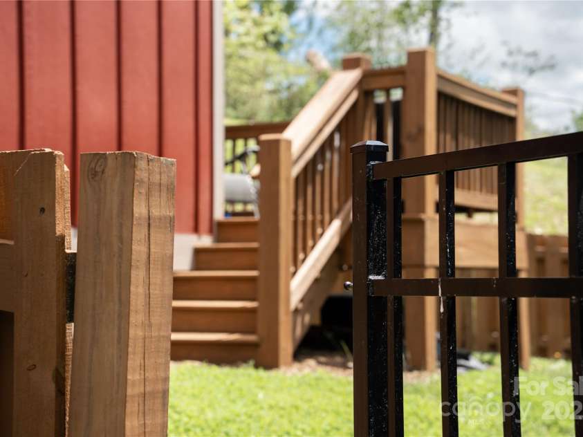 104 Wheeler Road, Weaverville, NC 28787.  MLS# CAR4260241, YatesRealty ID 24882. Fenced In Back Yard