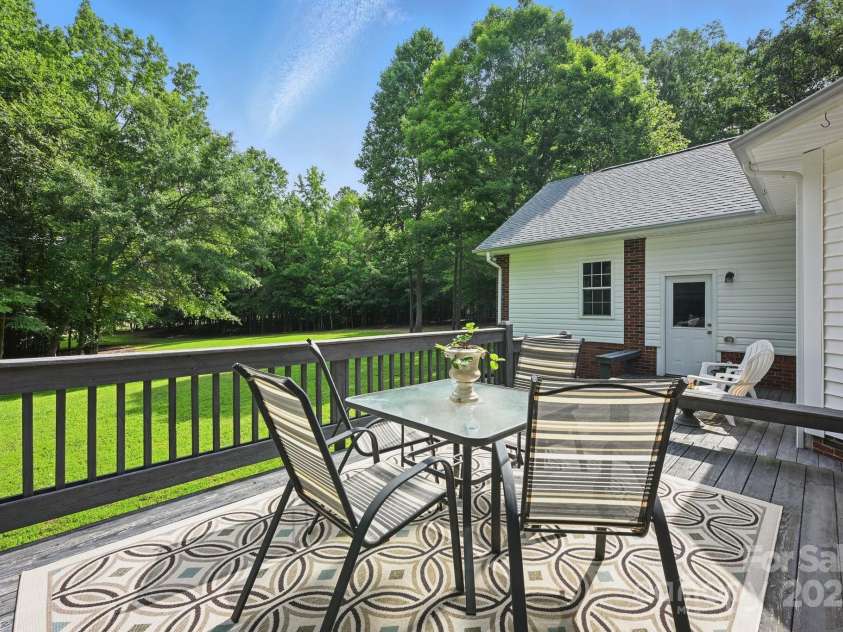 4824 Waxhaw Farms Road, Waxhaw, NC 28173.  MLS# CAR4270234, YatesRealty ID 24893. Another view of the Deck. And, now we must go back in to finish our tour!
