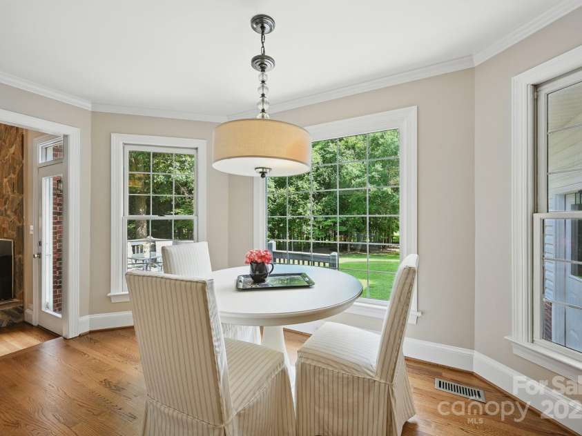 4824 Waxhaw Farms Road, Waxhaw, NC 28173.  MLS# CAR4270234, YatesRealty ID 24893. Enjoy your cup of coffee and delectable breakfast while admiring the view!