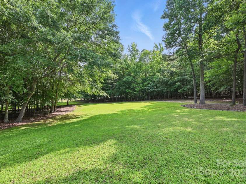 4824 Waxhaw Farms Road, Waxhaw, NC 28173.  MLS# CAR4270234, YatesRealty ID 24893. The view from the Deck! It just resonates with peace and tranquility!