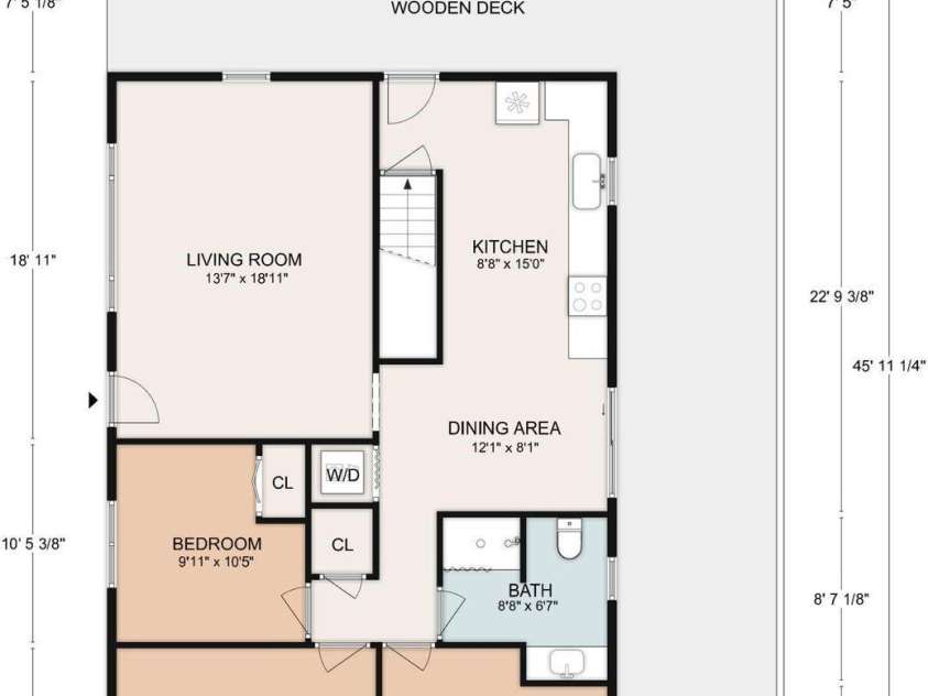 2338 Greater Druid Hills Boulevard, Hendersonville, NC 28791.  MLS# CAR4327044, YatesRealty ID 24895. Floor Plan
