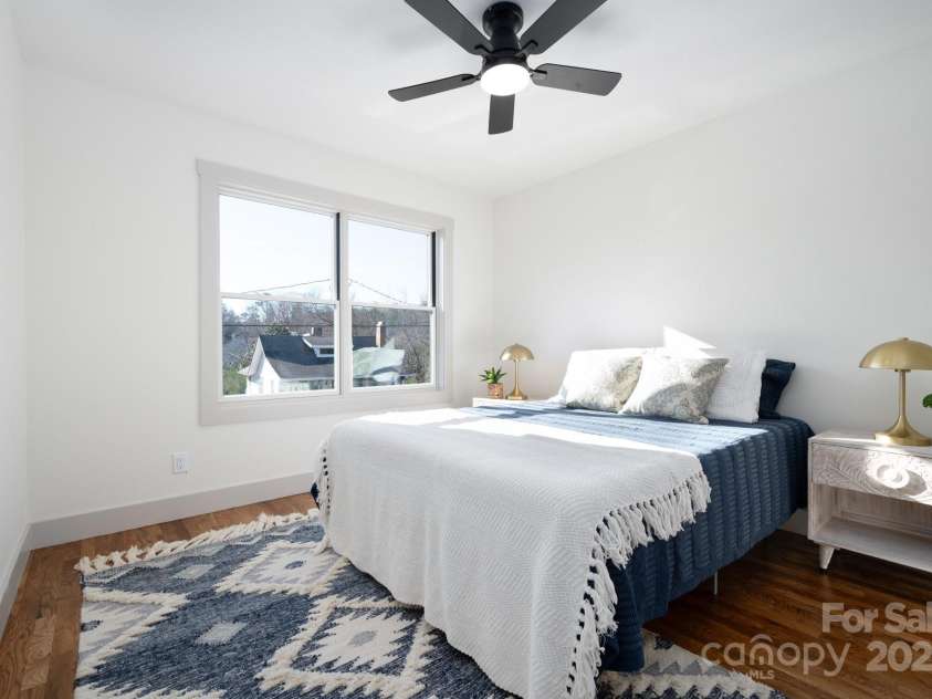 88 Pershing Road, Asheville, NC 28805.  MLS# CAR4204009, YatesRealty ID 24896. Sunlit Second Bedroom