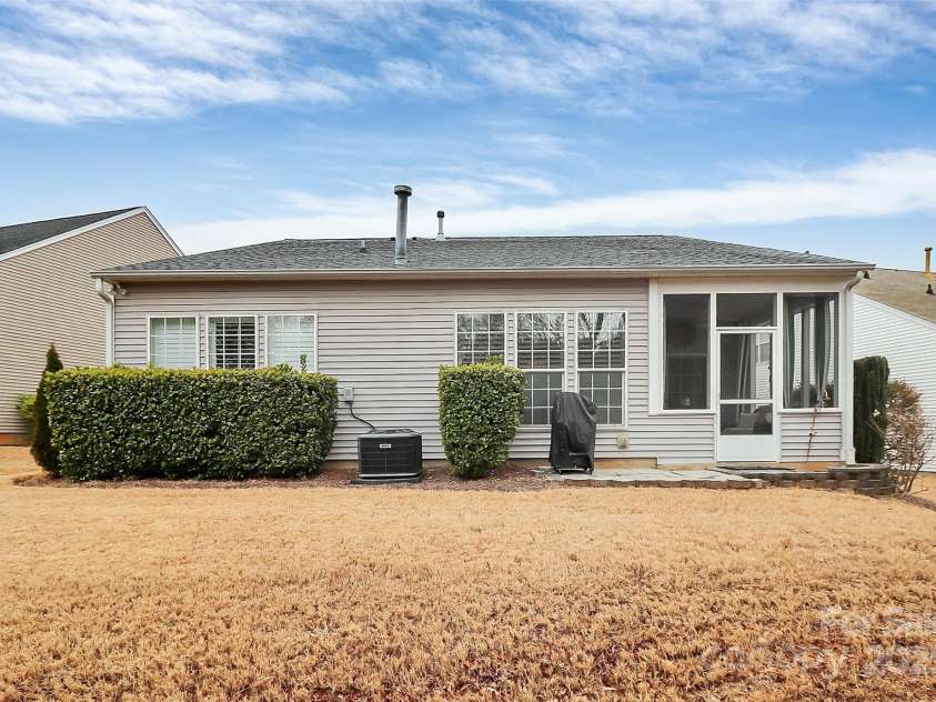 9119 Gander Drive, Charlotte, NC 28277.  MLS# CAR4222064, YatesRealty ID 24899. Exterior Back