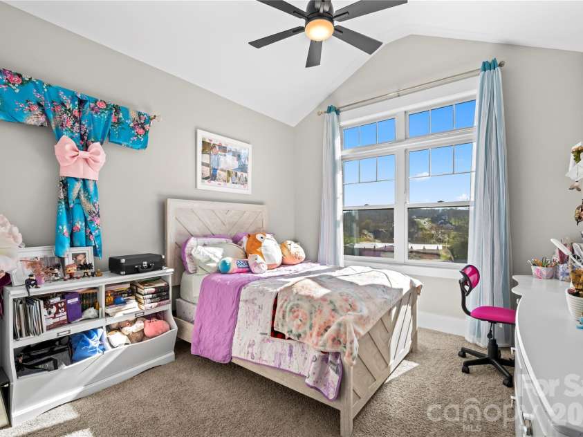 122 Wintercress Drive, Mills River, NC 28759.  MLS# CAR4361949, YatesRealty ID 24904. Bedroom 3