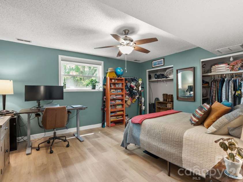 16 Chipping Green Drive, Arden, NC 28704.  MLS# CAR4382269, YatesRealty ID 24915. Bedroom (Lower Level)