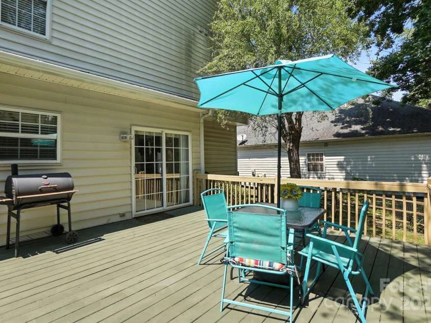 8837 Cedar Run Way, Charlotte, NC 28273.  MLS# CAR4278849, YatesRealty ID 24915. Deck