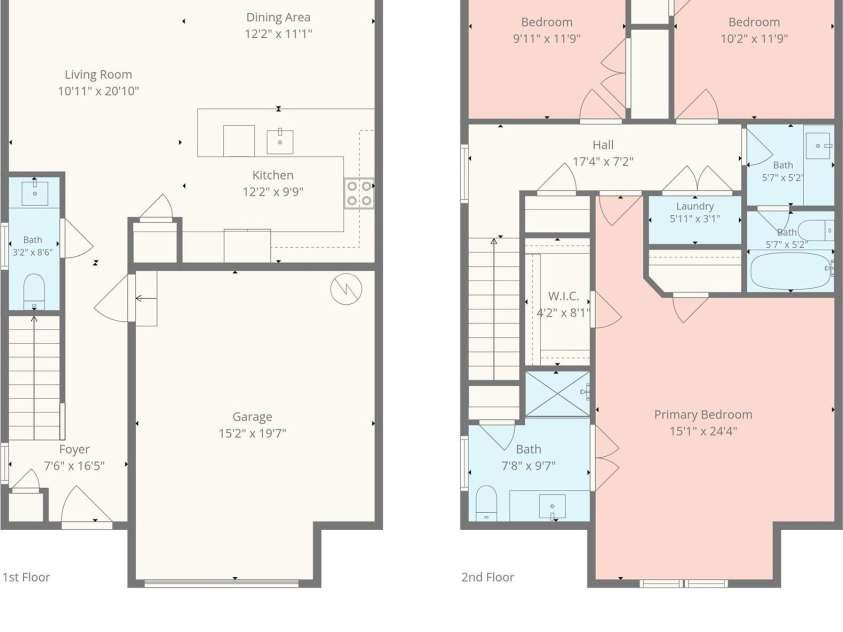 1944 Purser Drive, Charlotte, NC 28215.  MLS# CAR4378594, YatesRealty ID 24916. Floor Plan