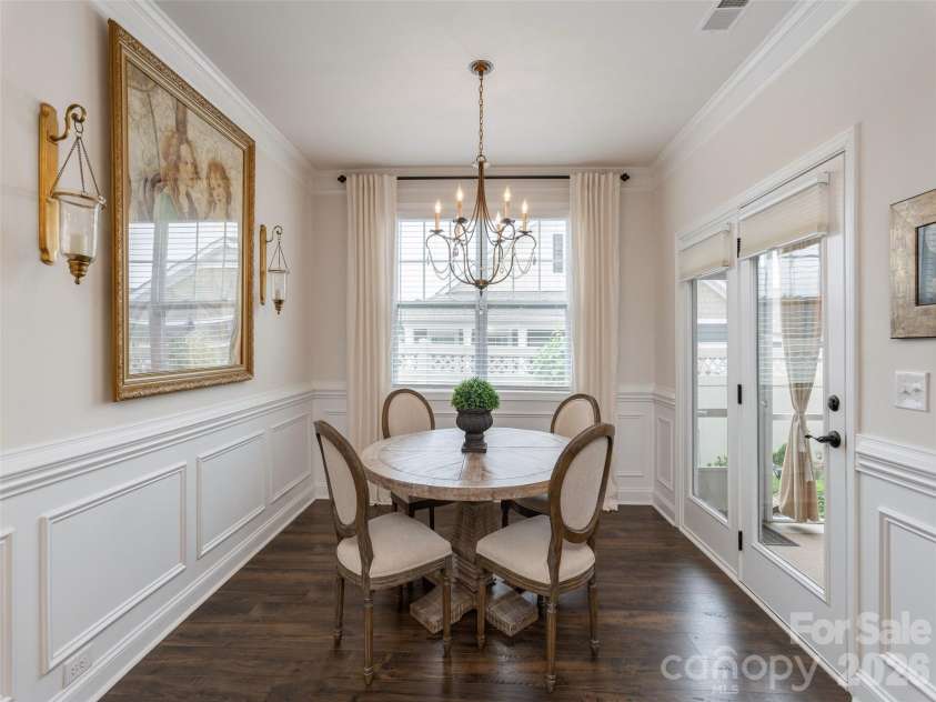 743 Summerfield Place, Flat Rock, NC 28731.  MLS# CAR4384788, YatesRealty ID 24924. Dining Room Area