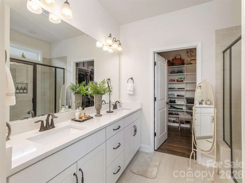 743 Summerfield Place, Flat Rock, NC 28731.  MLS# CAR4384788, YatesRealty ID 24924. Primary Bathroom