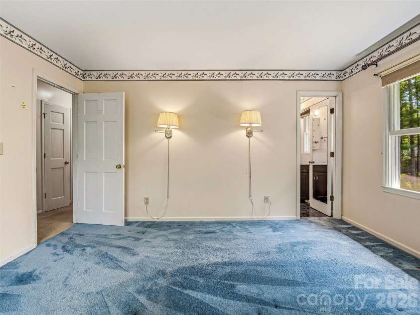 11 Woodmere Drive, Arden, NC 28704.  MLS# CAR4382384, YatesRealty ID 24926. Primary bedroom.