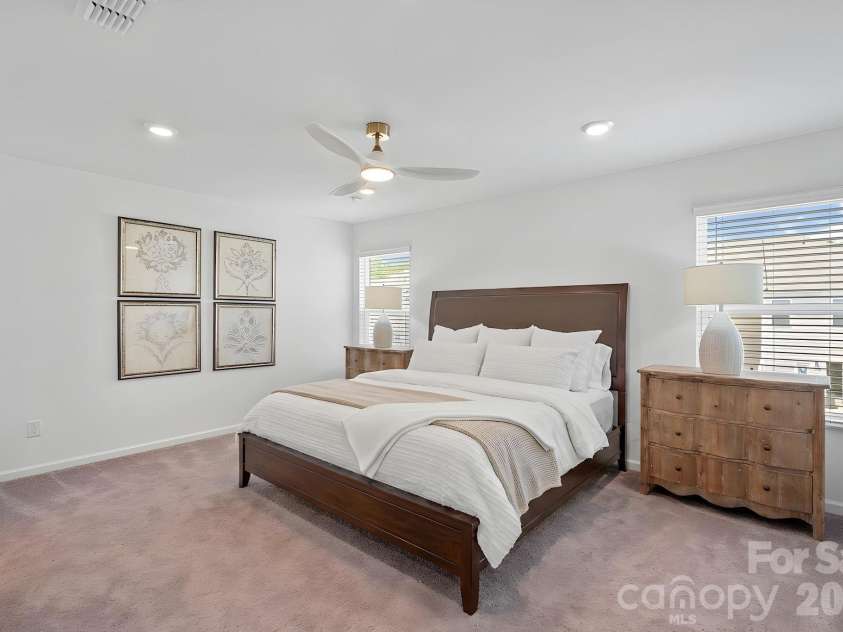3579 Nimbell Road, Monroe, NC 28110.  MLS# CAR4377812, YatesRealty ID 24933. Primary Bedroom