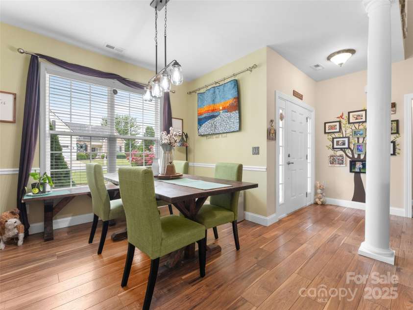 144 Haw River Road, Fletcher, NC 28732.  MLS# CAR4279865, YatesRealty ID 24943. Dining Room