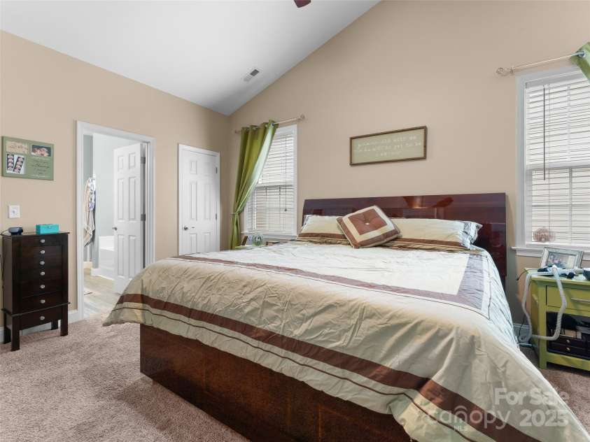 144 Haw River Road, Fletcher, NC 28732.  MLS# CAR4279865, YatesRealty ID 24943. Primary w/ walk in closet