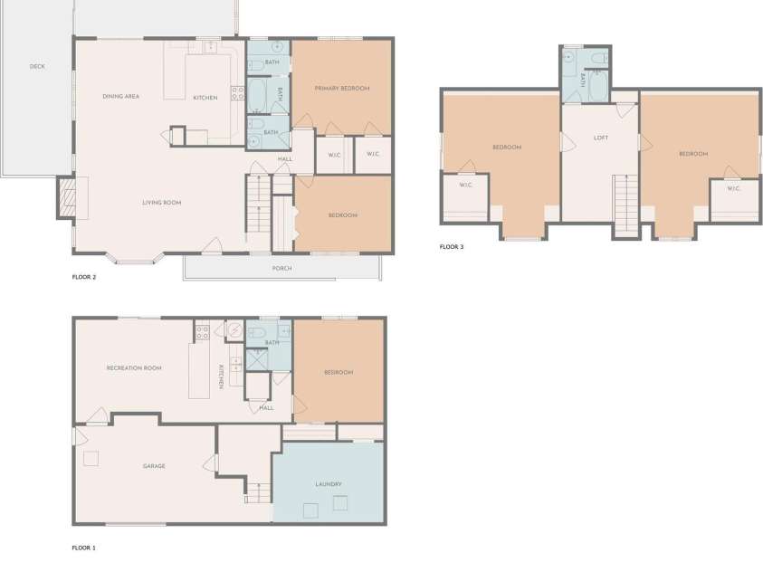 44 Rainbow Road, Highlands, NC 28741.  MLS# CAR4279105, YatesRealty ID 24947. Floor Plans, All Levels
