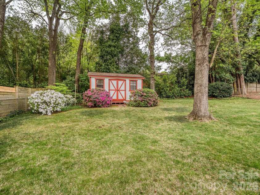 5344 Buena Vista Avenue, Charlotte, NC 28205.  MLS# CAR4381925, YatesRealty ID 24958. Shed