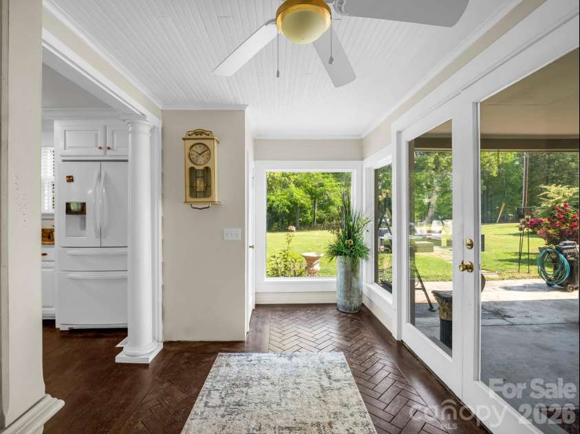 238 Mountain Street, Rutherfordton, NC 28139.  MLS# CAR4335968, YatesRealty ID 2497. Back Entry leads out to covered porch.  