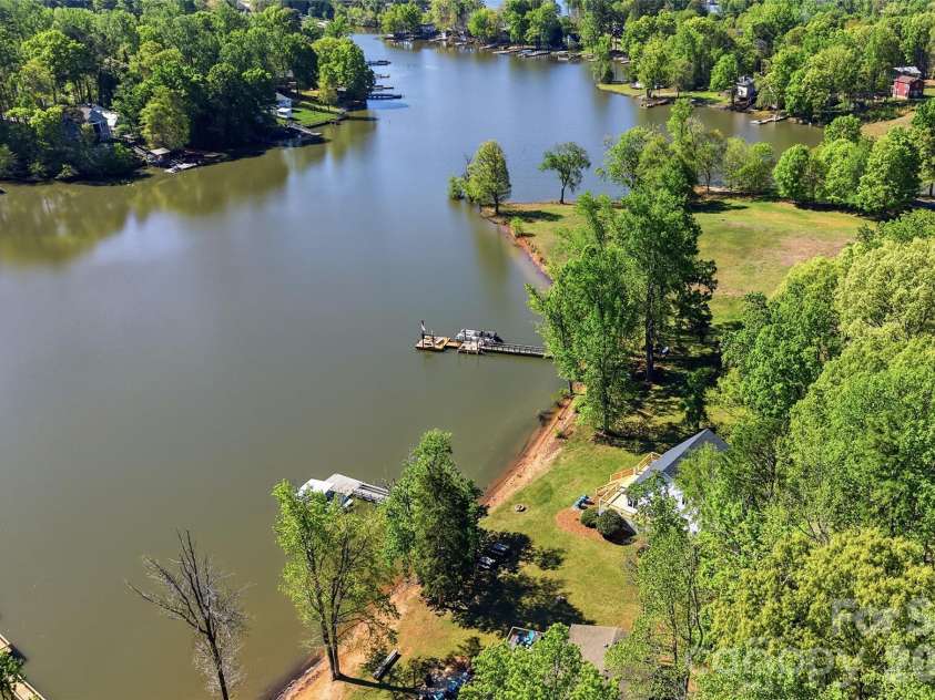 449 Island View Drive, Lexington, NC 27292.  MLS# CAR4368104, YatesRealty ID 24970. Located on the Beautiful Swearing Creek Finger of High Rock Lake