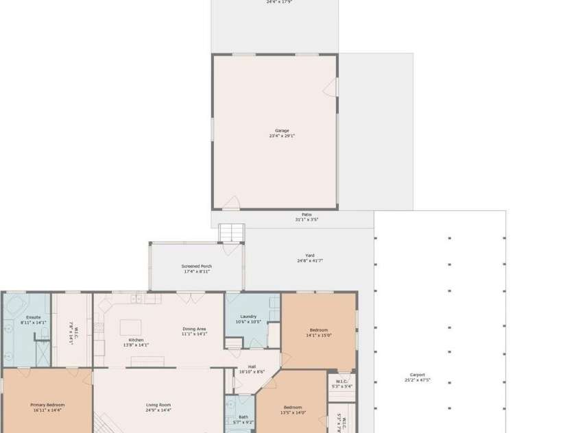 714 Helms Efird Road, Marshville, NC 28103.  MLS# CAR4263348, YatesRealty ID 24982. Floor Plan