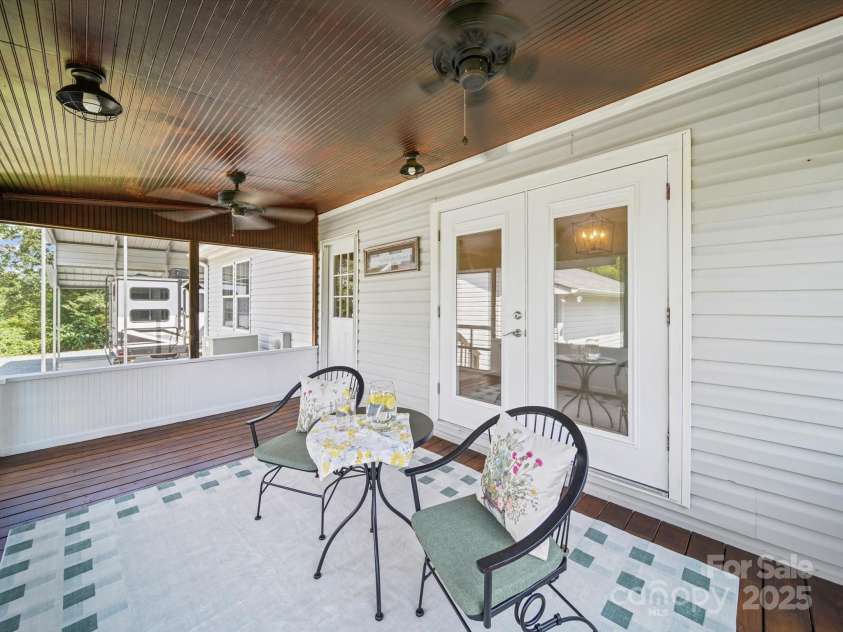 714 Helms Efird Road, Marshville, NC 28103.  MLS# CAR4263348, YatesRealty ID 24982. Screened Porch