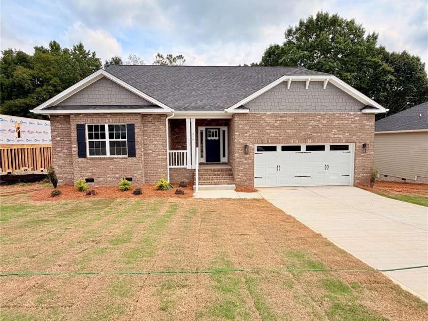 212 Imperial Way, Albemarle, NC 28001.  MLS# CAR4385717, YatesRealty ID 24983. Front of home
