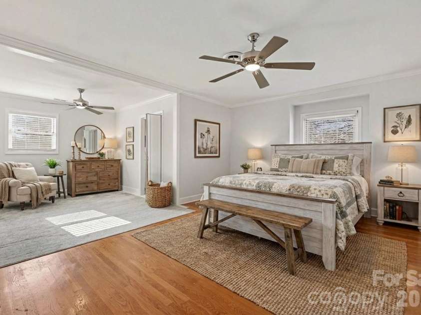 6035 Idlebrook Drive, Charlotte, NC 28212.  MLS# CAR4334979, YatesRealty ID 24986. Virtually staged