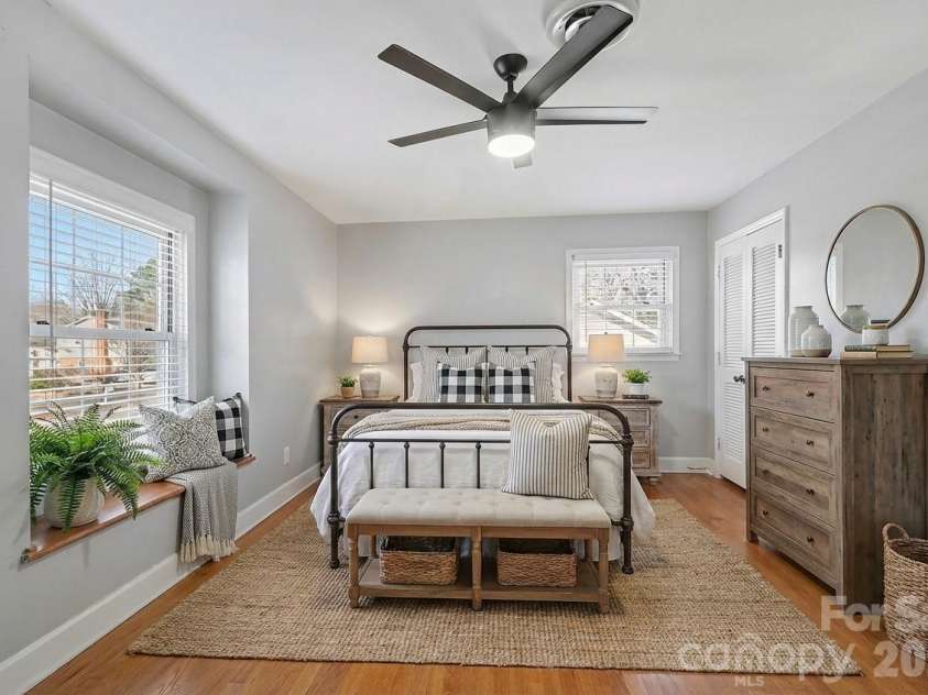 6035 Idlebrook Drive, Charlotte, NC 28212.  MLS# CAR4334979, YatesRealty ID 24986. Virtually staged