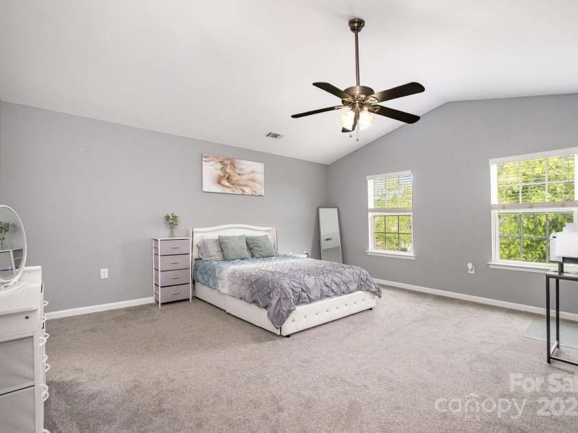 9524 Eagle Feathers Drive, Charlotte, NC 28214.  MLS# CAR4264722, YatesRealty ID 24988. Primary Bedroom