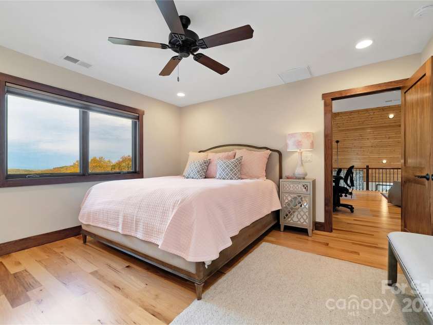 1291 Indian Camp Mountain Road, Rosman, NC 28772.  MLS# CAR4282700, YatesRealty ID 2499. Bedroom 2