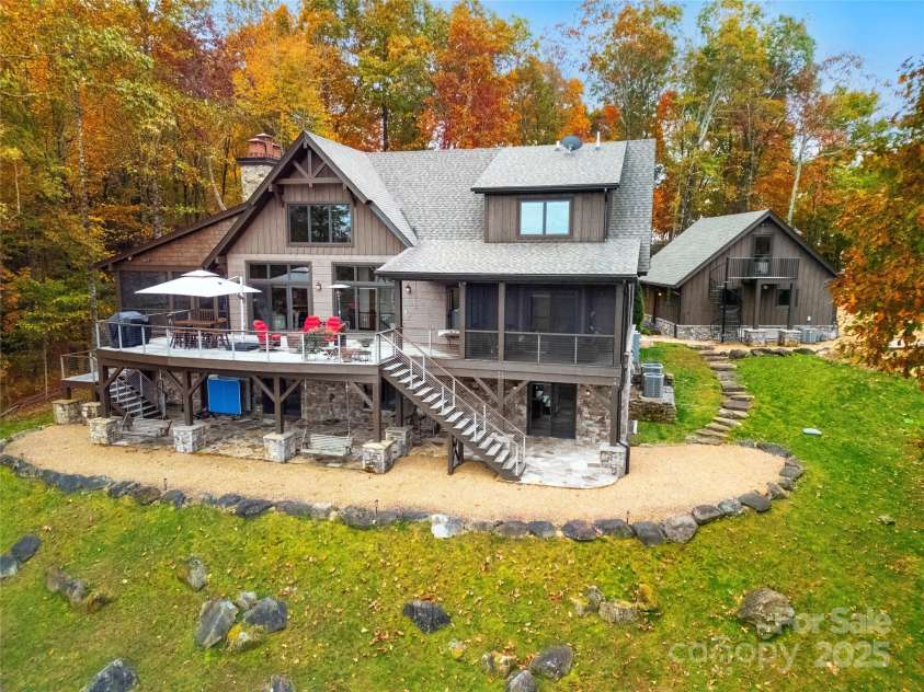 1291 Indian Camp Mountain Road, Rosman, NC 28772.  MLS# CAR4282700, YatesRealty ID 2499. Expansive outdoor space