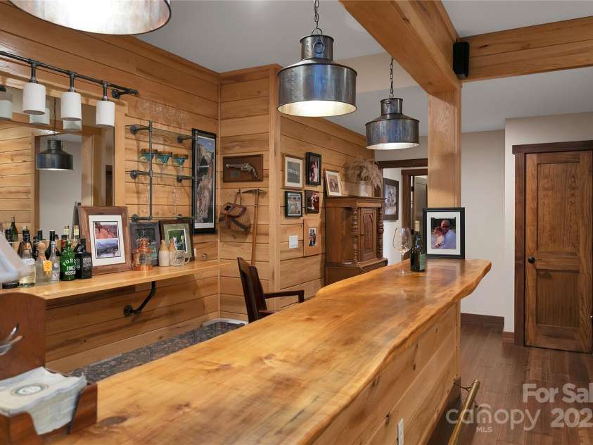 1291 Indian Camp Mountain Road, Rosman, NC 28772.  MLS# CAR4282700, YatesRealty ID 2499. Maple counter top