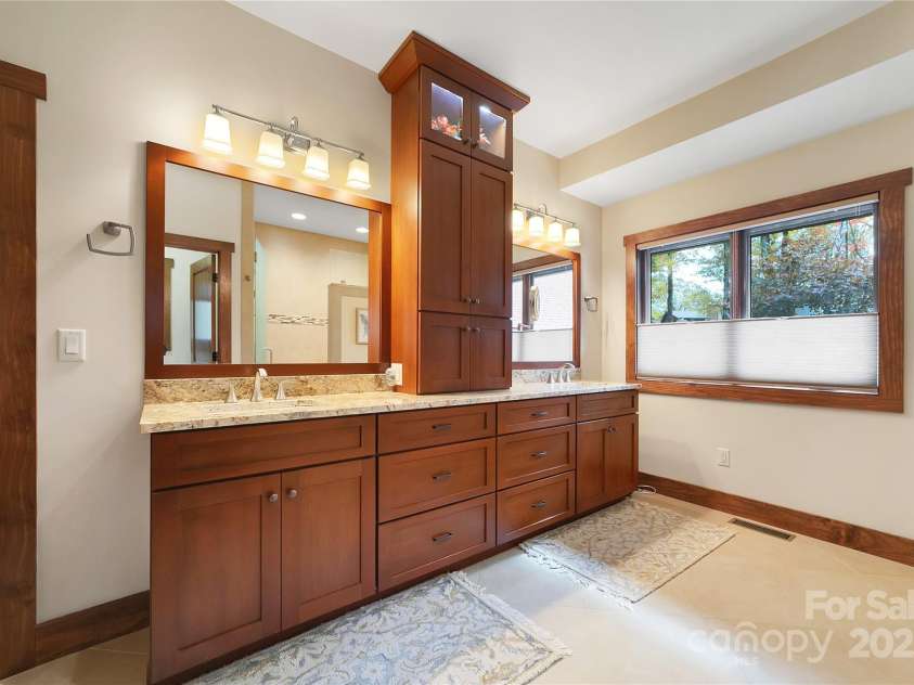 1291 Indian Camp Mountain Road, Rosman, NC 28772.  MLS# CAR4282700, YatesRealty ID 2499. Primary bath