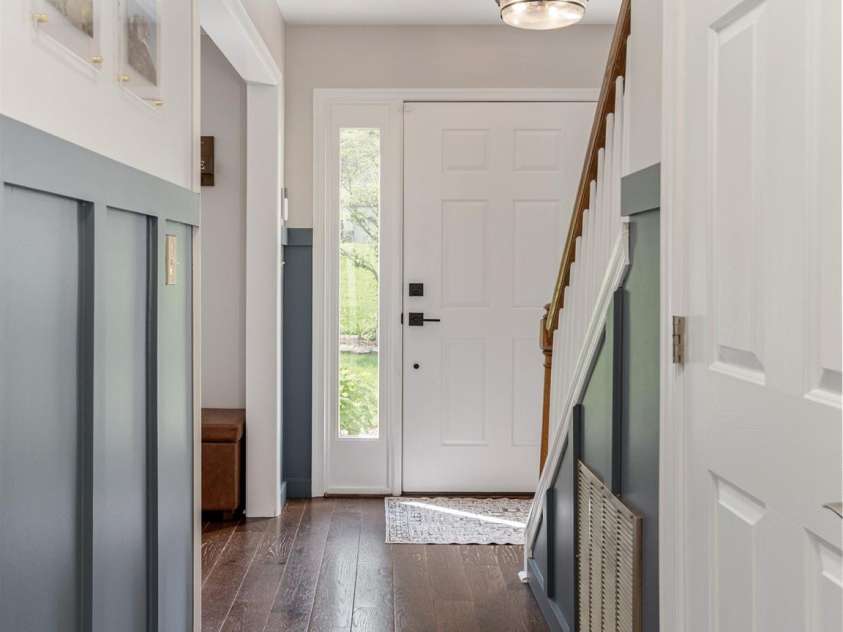 502 Windsor Forest Court, Fletcher, NC 28732.  MLS# CAR4270886, YatesRealty ID 24992. Front entrance hallway